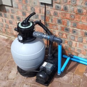Pump and sand filter