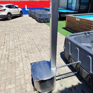 Full house water heater with lid & chimney (economy)