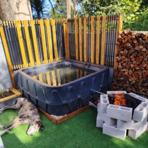 Lounger Wood-Fired Hot Tub