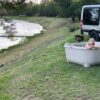 Fibreglass four seater with external kettle - Image 5